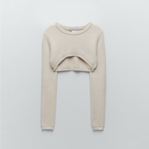 Zara Tops Zara Knit Arm Warmer Poshmark